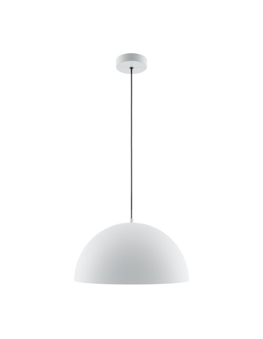Maytoni Basic colors Lampa Wisząca Półkula 1xE27 40W Biały MOD168PL-01W