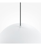 Maytoni Basic colors Lampa Wisząca Półkula 1xE27 40W Biały MOD168PL-01W Maytoni Basic colors Lampa Wisząca Półkula 1xE27 40W Biały MOD168PL-01W