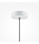 Maytoni Basic colors Lampa Wisząca Półkula 1xE27 40W Biały MOD168PL-01W Maytoni Basic colors Lampa Wisząca Półkula 1xE27 40W Biały MOD168PL-01W