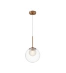 Lampy wiszące - Maytoni Basic form Lampa Wisząca Szklana 1xG9 20W Złoty MOD521PL-01G3 - product 1
