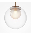 Lampy wiszące - Maytoni Basic form Lampa Wisząca Szklana 1xG9 20W Złoty MOD521PL-01G3 - product 2