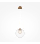 Lampy wiszące - Maytoni Basic form Lampa Wisząca Szklana 1xG9 20W Złoty MOD521PL-01G3 - product 4