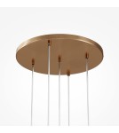 Lampy wiszące - Maytoni Basic form Lampa Wisząca Szklana 5xG9 20W Złoty MOD521PL-05G - product 5