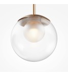 Lampy wiszące - Maytoni Basic form Lampa Wisząca Szklana 1xG9 20W Złoty MOD521PL-01G1 - product 3