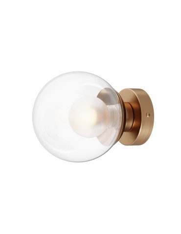 Maytoni Basic form Kinkiet/Ścienna 1xG9 20W Złoty MOD521WL-01G1