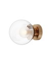 Maytoni Basic form Kinkiet/Ścienna 1xG9 20W Złoty MOD521WL-01G1