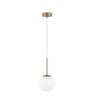Lampy wiszące - Maytoni Basic form Lampa Wisząca Szklana Kula 1xE14 40W Złoty MOD321PL-01G2 - product 1