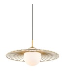 Lampy wiszące loftowe - ITALUX Sally Złoty Wisząca 1xE27 40W MDM-4003/1 GD - product 1