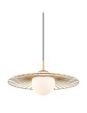 ITALUX Sally Złoty Wisząca 1xE27 40W MDM-4003/1 GD
