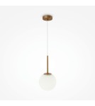 Lampy wiszące - Maytoni Basic form Lampa Wisząca Szklana Kula 1xE14 40W Złoty MOD321PL-01G2 - product 4