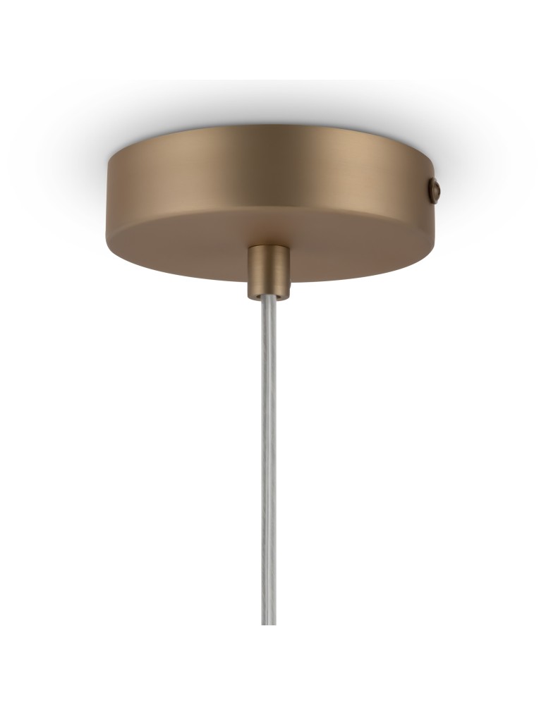 Maytoni Basic form Lampa Wisząca Szklana Kula 1xE14 40W Złoty MOD321PL-01G2