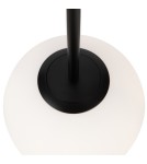Lampy wiszące - Maytoni Basic form Lampa Wisząca Szklana Kula 1xE14 40W Czarny MOD321PL-01B1 - product 2