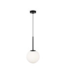 Lampy wiszące - Maytoni Basic form Lampa Wisząca Szklana Kula 1xE14 40W Czarny MOD321PL-01B1 - product 3