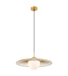 Lampy wiszące loftowe - ITALUX Sally Złoty Wisząca 1xE27 40W MDM-4003/1 GD - product 2