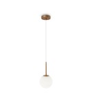Maytoni Basic form Lampa Wisząca Szklana Kula 1xE14 40W Złoty MOD321PL-01G1 Maytoni Basic form Lampa Wisząca Szklana Kula 1xE14 40W Złoty MOD321PL-01G1