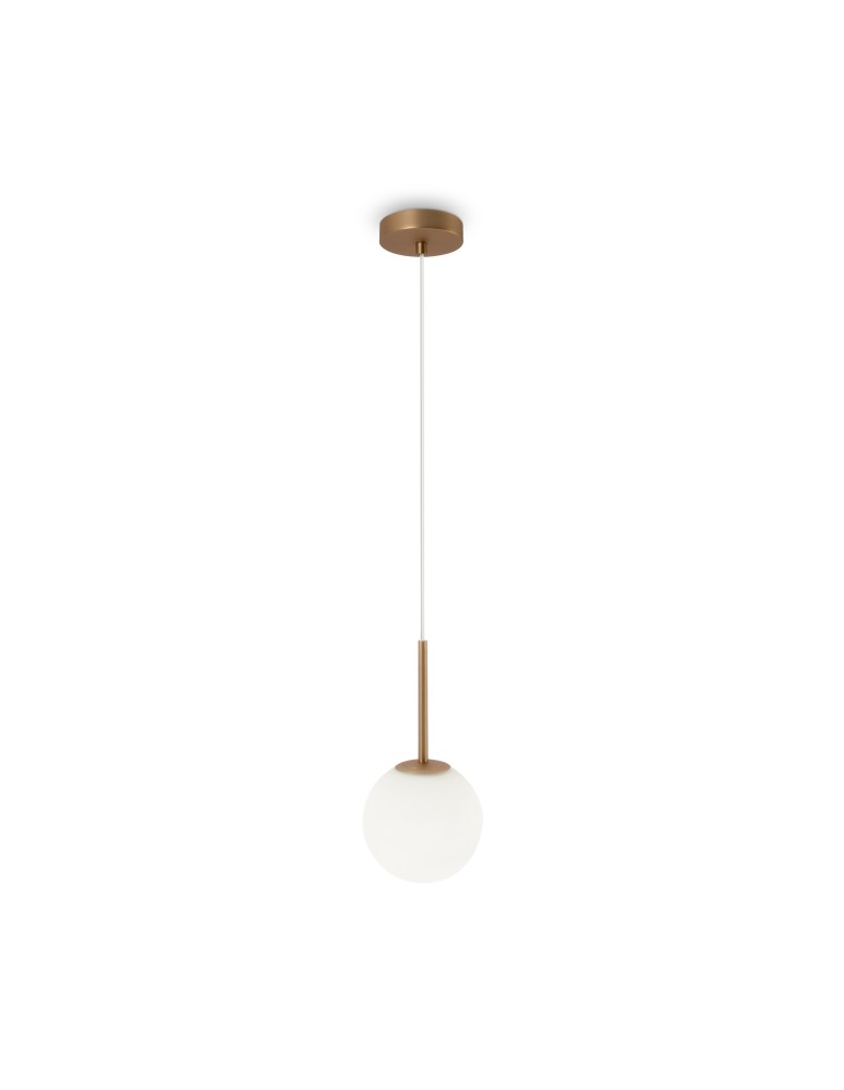 Maytoni Basic form Lampa Wisząca Szklana Kula 1xE14 40W Złoty MOD321PL-01G1 Maytoni Basic form Lampa Wisząca Szklana Kula 1xE14 40W Złoty MOD321PL-01G1