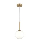Maytoni Basic form Lampa Wisząca Szklana Kula 1xE14 40W Złoty MOD321PL-01G1 Maytoni Basic form Lampa Wisząca Szklana Kula 1xE14 40W Złoty MOD321PL-01G1