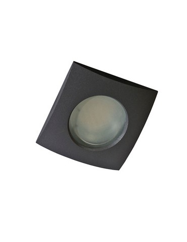 Azzardo EZIO 1 BLACK 1xGU10 Wpuszczana Czarny IP54 AZ0812
