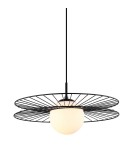 Lampy wiszące loftowe - ITALUX Sandy Czarny Wisząca 1xE27 40W MDM-4002/1 BK - product 1