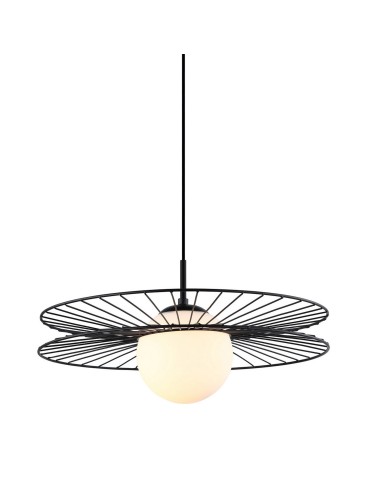 ITALUX Sandy Czarny Wisząca 1xE27 40W MDM-4002/1 BK
