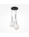 Maytoni Basic form Lampa Wisząca Szklane Kule 3xE14 40W Czarny MOD321PL-03B Maytoni Basic form Lampa Wisząca Szklane Kule 3xE14 40W Czarny MOD321PL-03B