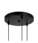 Maytoni Basic form Lampa Wisząca Szklane Kule 3xE14 40W Czarny MOD321PL-03B Maytoni Basic form Lampa Wisząca Szklane Kule 3xE14 40W Czarny MOD321PL-03B