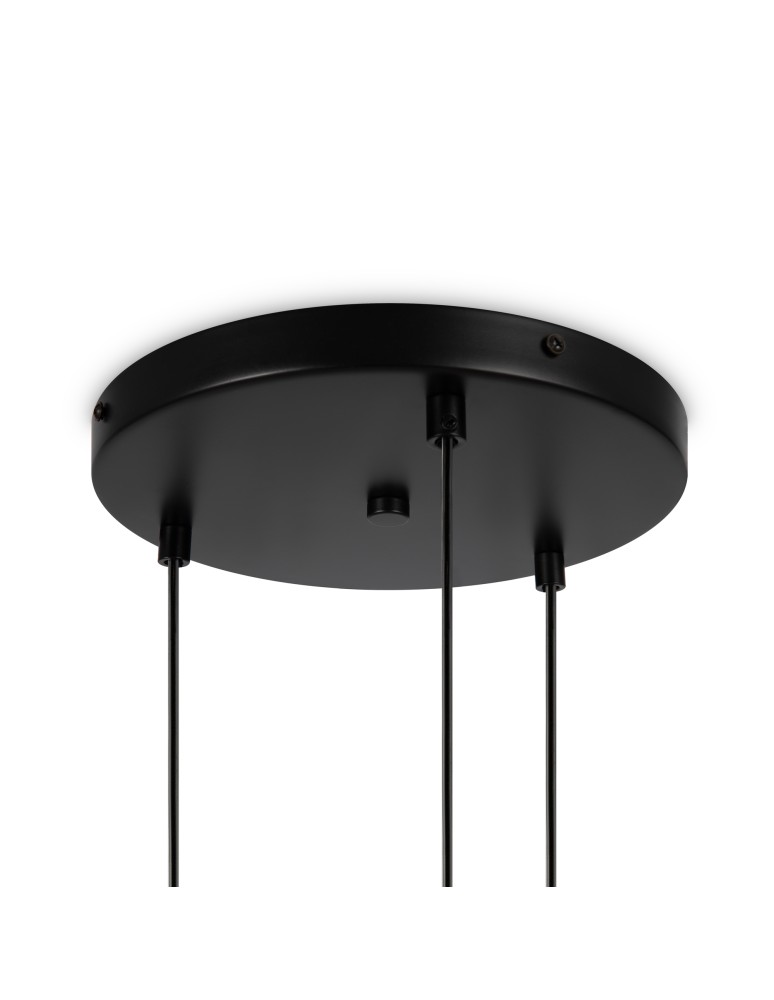 Maytoni Basic form Lampa Wisząca Szklane Kule 3xE14 40W Czarny MOD321PL-03B Maytoni Basic form Lampa Wisząca Szklane Kule 3xE14 40W Czarny MOD321PL-03B