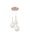 Maytoni Basic form Lampa Wisząca Szklane Kule 3xE14 40W Złoty MOD321PL-03G1