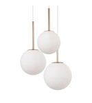 Lampy wiszące - Maytoni Basic form Lampa Wisząca Szklane Kule 3xE14 40W Złoty MOD321PL-03G1 - product 3