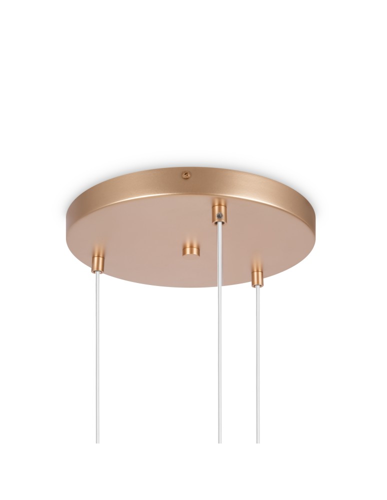 Maytoni Basic form Lampa Wisząca Szklane Kule 3xE14 40W Złoty MOD321PL-03G1