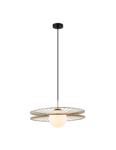 ITALUX Sandy Złoty Wisząca 1xE27 40W MDM-4002/1 GD