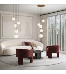 Lampy wiszące - Maytoni Basic form Lampa Wisząca Szklane Kule 5xE14 40W Złoty MOD321PL-05G - product 2