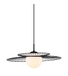 Lampy wiszące loftowe - ITALUX Sarah Czarny Wisząca 1xE27 40W MDM-4000/1 BK - product 1