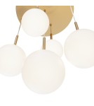 Maytoni Basic form Lampa Wisząca Szklane Kule 5xE14 40W Złoty MOD321PL-05G1 Maytoni Basic form Lampa Wisząca Szklane Kule 5xE14 40W Złoty MOD321PL-05G1