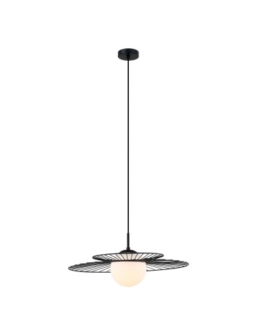 ITALUX Sarah Czarny Wisząca 1xE27 40W MDM-4000/1 BK - produkt 2