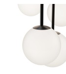 Maytoni Basic form Lampa Wisząca Szklane Kule 5xE14 40W Czarny MOD321PL-05B Maytoni Basic form Lampa Wisząca Szklane Kule 5xE14 40W Czarny MOD321PL-05B