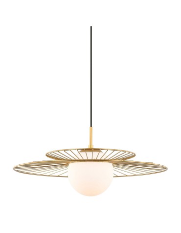 ITALUX Sarah Złoty Wisząca 1xE27 40W MDM-4000/1 GD