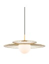 ITALUX Sarah Złoty Wisząca 1xE27 40W MDM-4000/1 GD