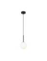 Maytoni Basic form Lampa Wisząca Szklana Kula 1xE14 40W Czarny MOD321PL-01B Maytoni Basic form Lampa Wisząca Szklana Kula 1xE14 40W Czarny MOD321PL-01B