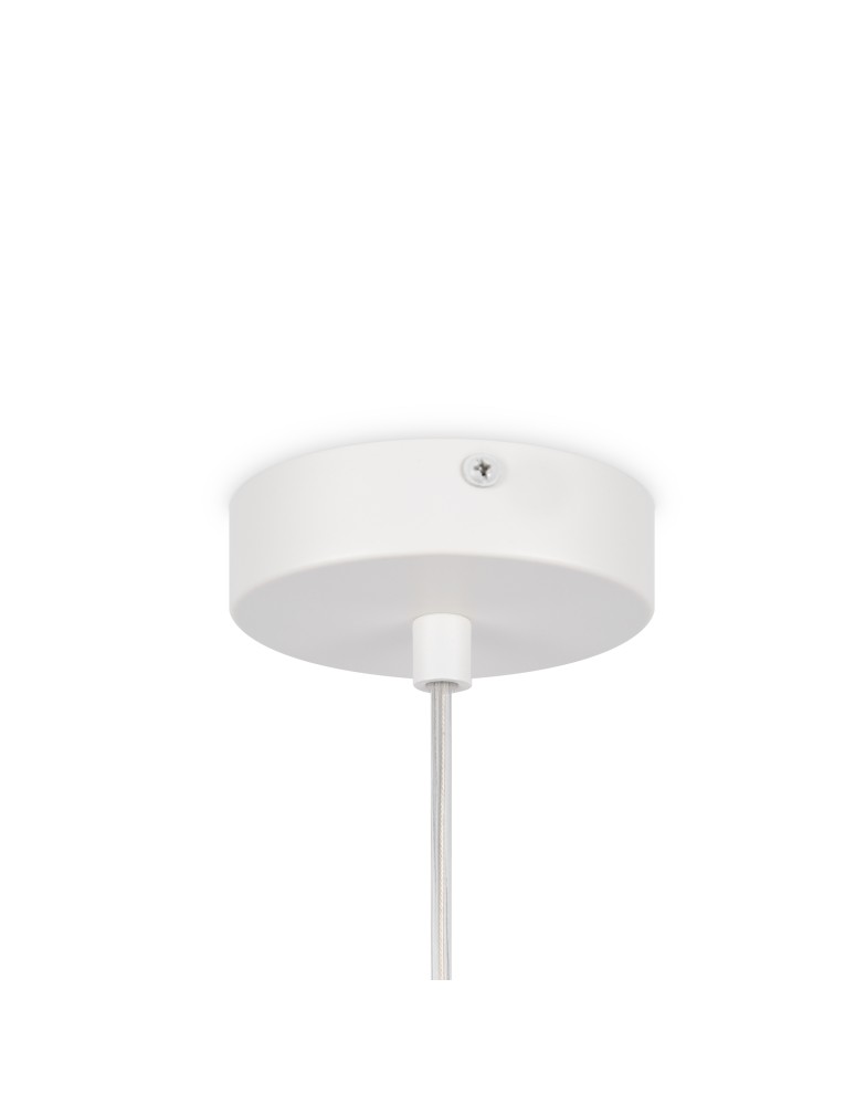 Maytoni Basic form Lampa Wisząca Szklana Kula 1xE14 40W Biały MOD321PL-01W1