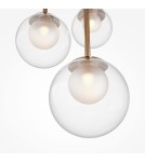 Maytoni Basic form Lampa Wisząca Szklane Kule 3xG9 20W Złoty MOD521PL-03G Maytoni Basic form Lampa Wisząca Szklane Kule 3xG9 20W Złoty MOD521PL-03G