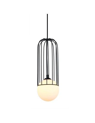 ITALUX Simon Czarny Wisząca 1xG9 25W MDM-3938/1 BK