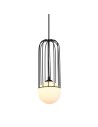 ITALUX Simon Czarny Wisząca 1xG9 25W MDM-3938/1 BK