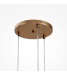 Maytoni Basic form Lampa Wisząca Szklane Kule 3xG9 20W Złoty MOD521PL-03G Maytoni Basic form Lampa Wisząca Szklane Kule 3xG9 20W Złoty MOD521PL-03G