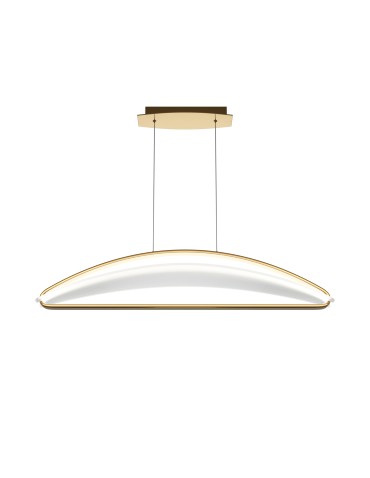 Maytoni Breeze Lampa Wisząca LED 34W 2040lm 3000K Mosiądz MOD281PL-L34BS3K