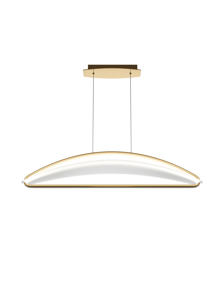 Maytoni Breeze Lampa Wisząca LED 34W 2040lm 3000K Mosiądz MOD281PL-L34BS3K Maytoni Breeze Lampa Wisząca LED 34W 2040lm 3000K Mosiądz MOD281PL-L34BS3K
