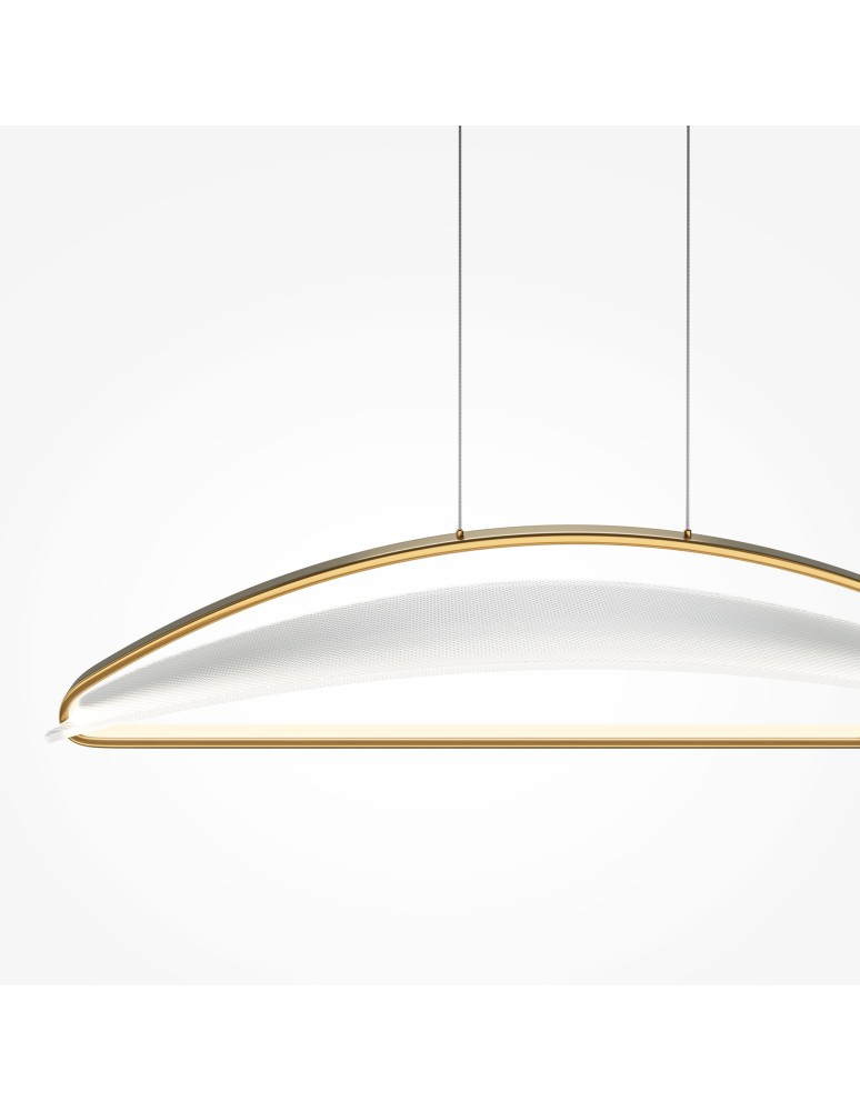 Maytoni Breeze Lampa Wisząca LED 34W 2040lm 3000K Mosiądz MOD281PL-L34BS3K Maytoni Breeze Lampa Wisząca LED 34W 2040lm 3000K Mosiądz MOD281PL-L34BS3K
