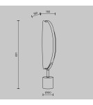 Lampy stołowe LED - Maytoni Breeze Lampa Stołowa LED 15W 870lm 3000K Mosiądz MOD281TL-L15BS3K - product 7