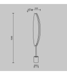 Lampy podłogowe LED - Maytoni Breeze Lampa Podłogowa LED 33W 1980lm 3000K Mosiądz MOD281FL-L33BS3K - product 7