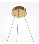 Lampy wiszące - Maytoni Breeze Lampa Wisząca LED 45W 2700lm 3000K Mosiądz MOD281PL-L45BS3K - product 5
